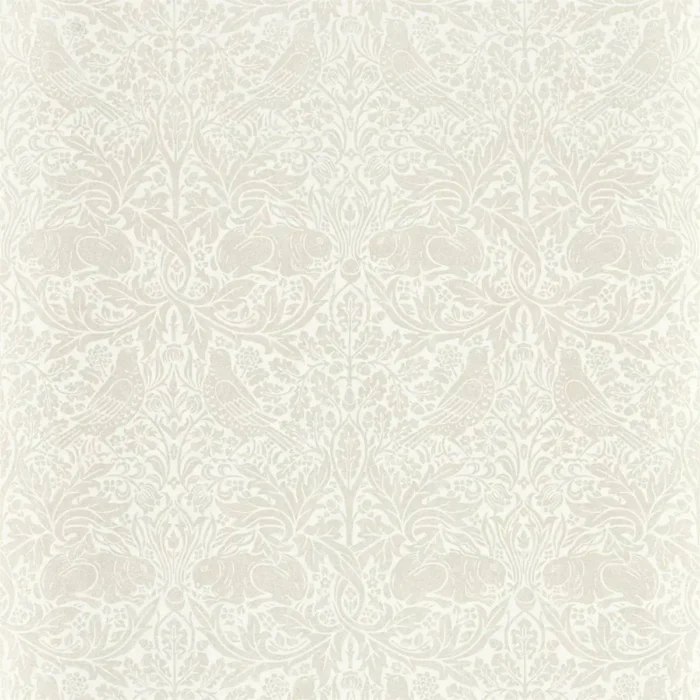 Pure Brer Rabbit Wallpaper - White Clover swatch