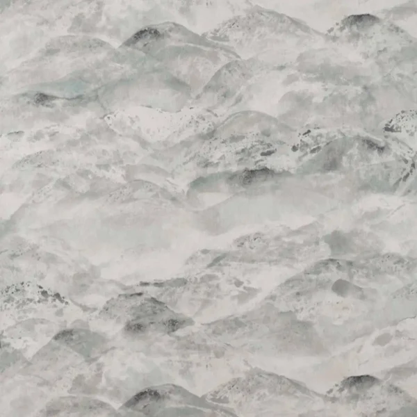 Sansui Wallpaper - Snow Peaks by white misc wallpaper from zoffany