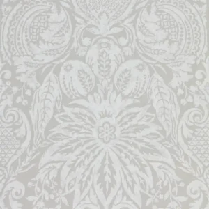 black-grey botanical wallpaper from zoffany