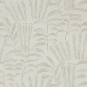 black-grey botanical wallpaper from zoffany