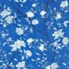 blue botanical wallpaper from zoffany