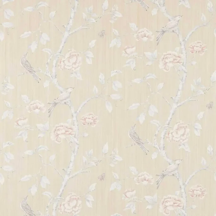 Woodville Wallpaper - White Clay swatch