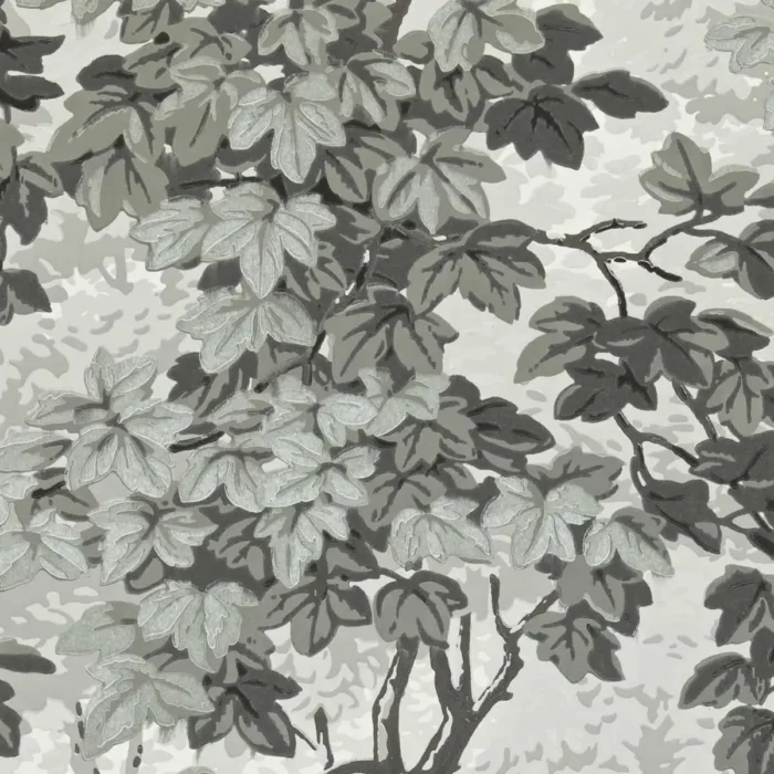 Richmond Park Wallpaper - Charcoal swatch