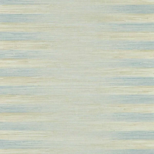 Kensington Grasscloth Wallpaper - Indigo Wash by blue striped wallpaper from zoffany