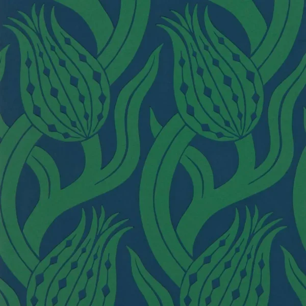 green botanical wallpaper from zoffany