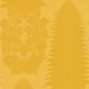 yellow botanical wallpaper from zoffany