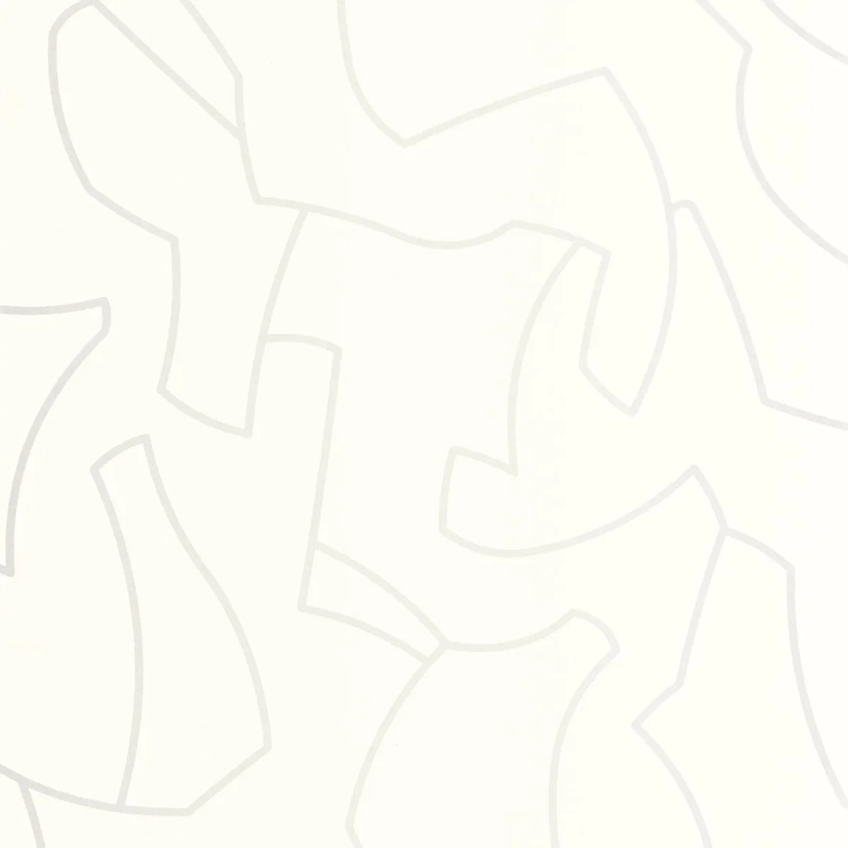 Maze Game Wallpaper - Blanc by white misc wallpaper from casadeco