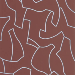 red misc wallpaper from casadeco