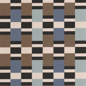 blue geometric wallpaper from casadeco