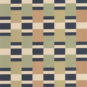 green geometric wallpaper from casadeco