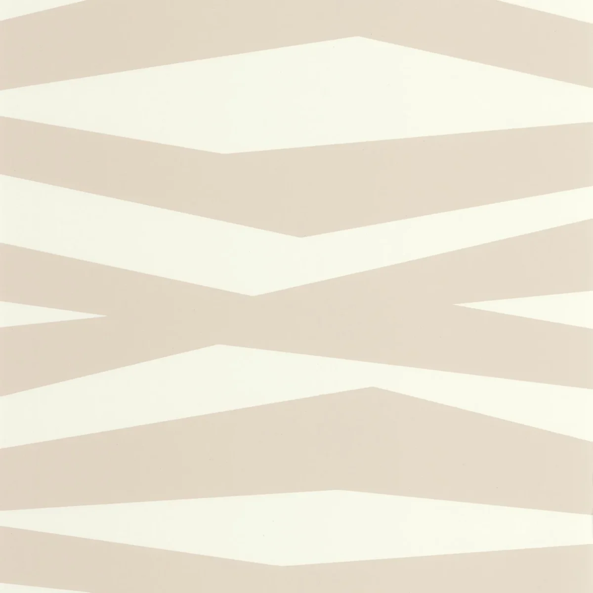 Zebra Game Wallpaper - Beige by neutral geometric wallpaper from casadeco