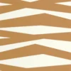 orange geometric wallpaper from casadeco