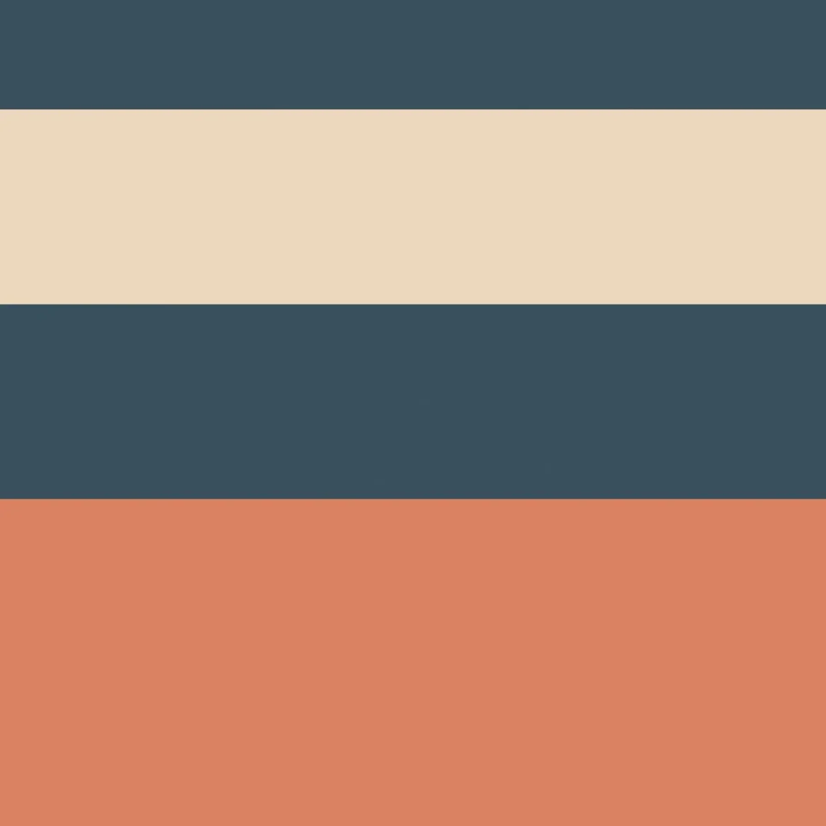 Mix Game Wallpaper - Terracotta by orange geometric wallpaper from casadeco