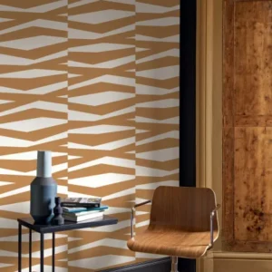 orange geometric wallpaper