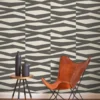 black-grey geometric wallpaper
