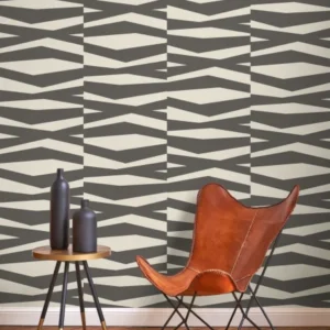 black-grey geometric wallpaper