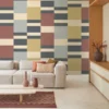neutral geometric wallpaper