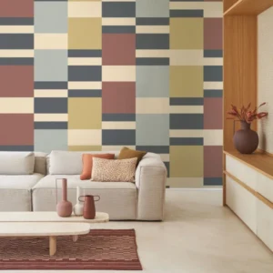 neutral geometric wallpaper