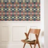 multicolour geometric wallpaper