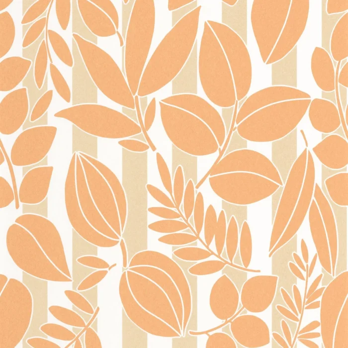 Ramatuelle Wallpaper - Abricot / Sable swatch