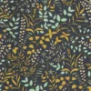 blue botanical wallpaper from casadeco