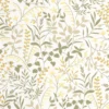 green botanical wallpaper from casadeco