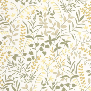 green botanical wallpaper from casadeco