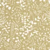yellow botanical wallpaper from casadeco