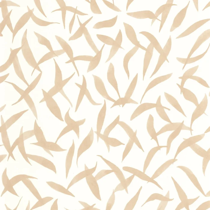 Clos Des Oliviers Wallpaper - Ficelle / Ardoise swatch