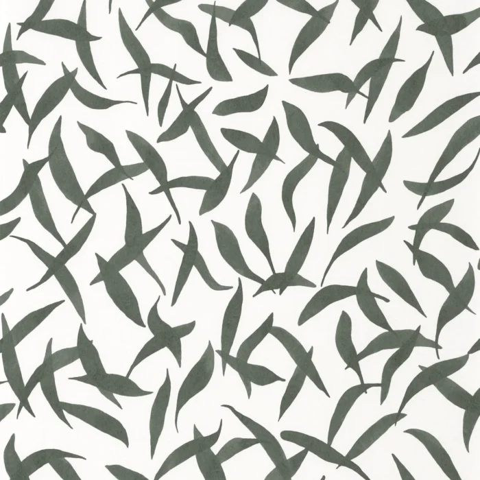 Clos Des Oliviers Wallpaper - Vert Cypres swatch
