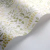 green botanical wallpaper