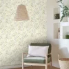 green botanical wallpaper