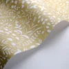 yellow botanical wallpaper