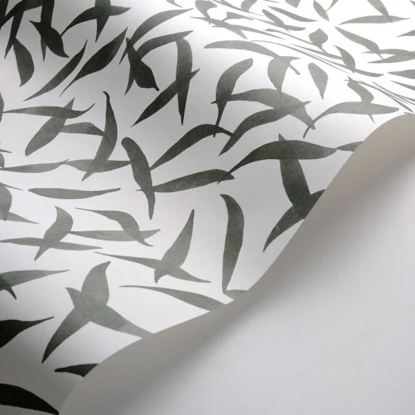 Clos Des Oliviers Wallpaper - Vert Cypres by black-grey misc wallpaper