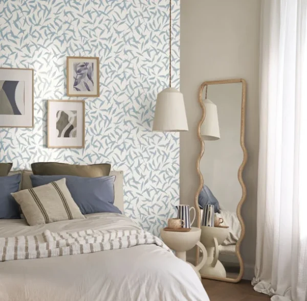Clos Des Oliviers Wallpaper - Bleu Horizon by blue misc wallpaper