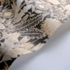 brown botanical wallpaper
