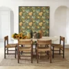 yellow botanical wallpaper