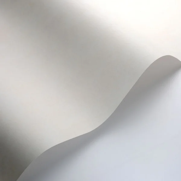 Vallauris Wallpaper - Creme by white plain wallpaper