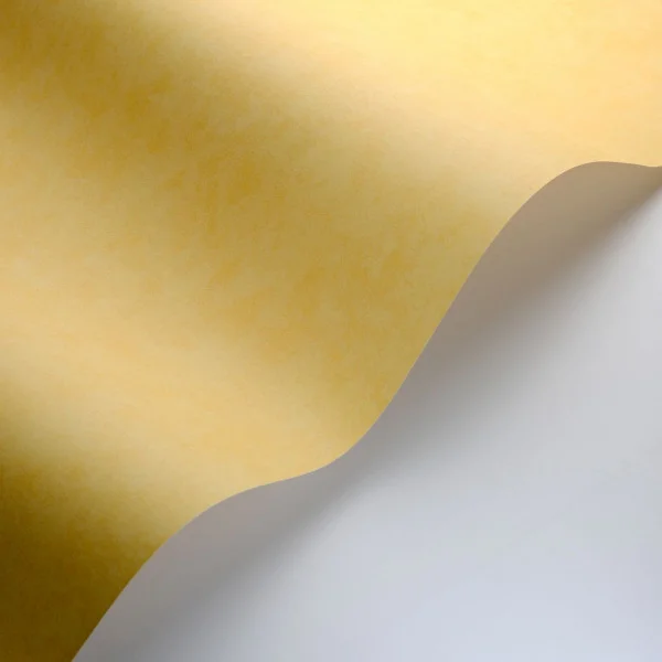 Vallauris Wallpaper - Jaune Soleil by yellow plain wallpaper