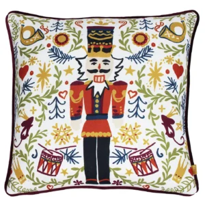 Christmas Nutcracker 43cm Cushion - Multi