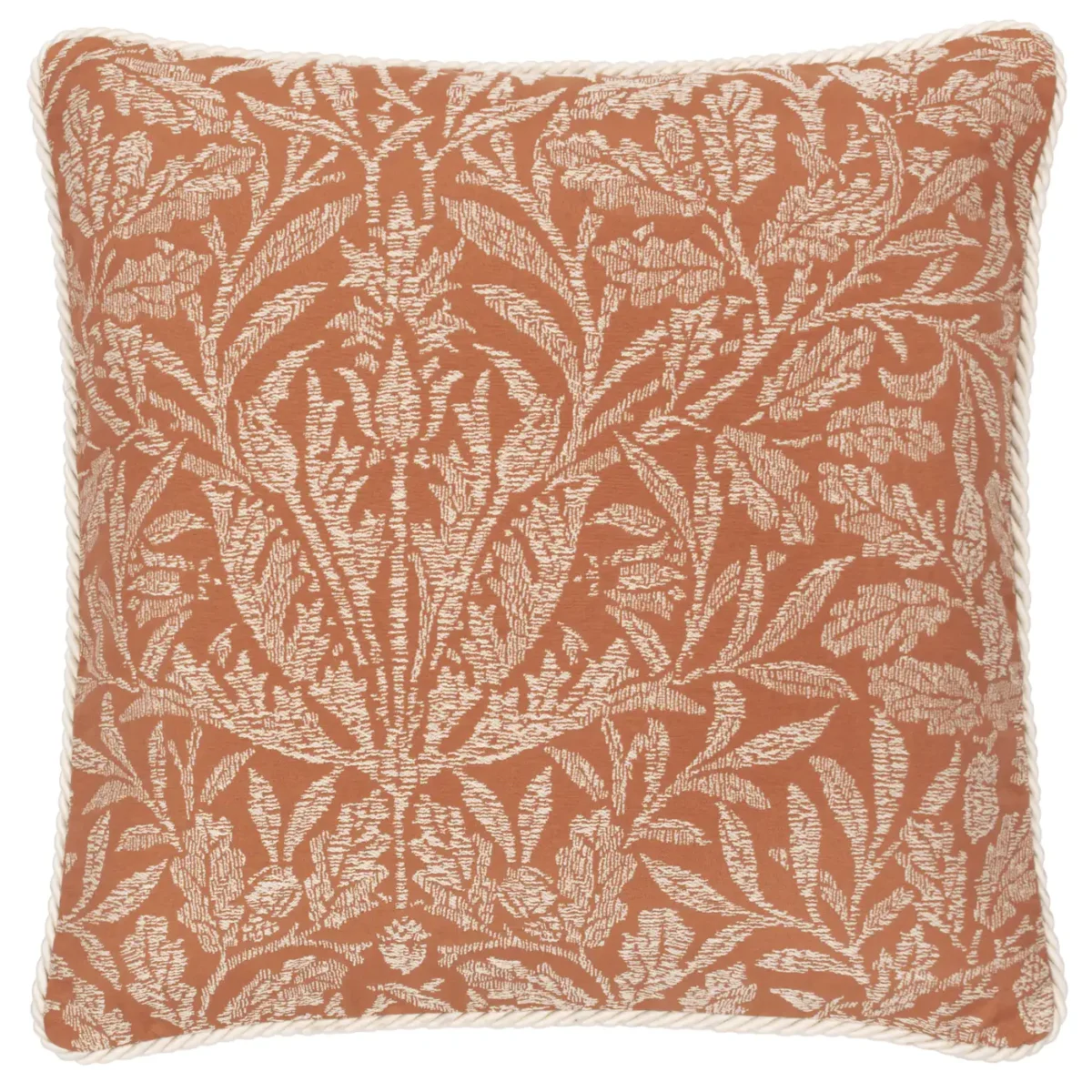 Acorn Tonal Jacquard 50cm Cushion - Brick by Acorn Tonal Jacquard 50cm Cushion - Brick from