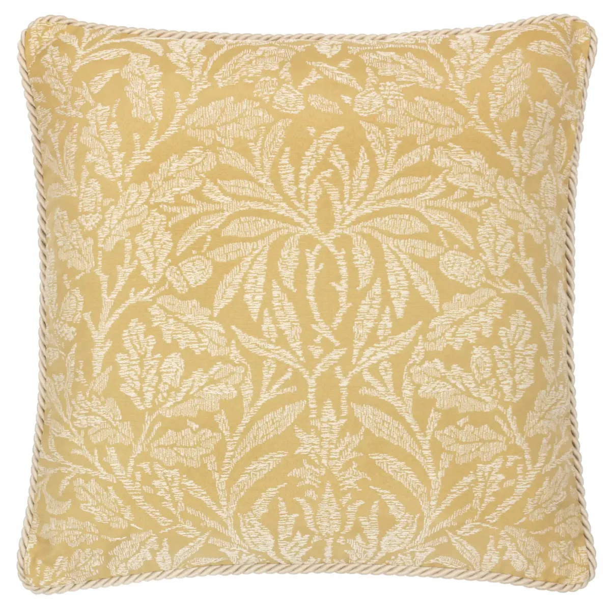 Acorn Tonal Jacquard 50cm Cushion - Gold from