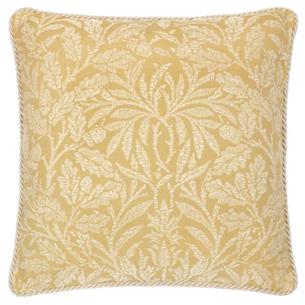 Acorn Tonal Jacquard 50cm Cushion - Gold by Acorn Tonal Jacquard 50cm Cushion - Gold from