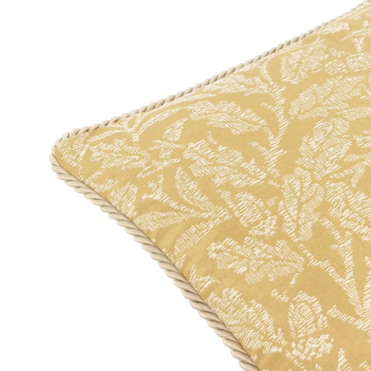 Acorn Tonal Jacquard 50cm Cushion - Gold from