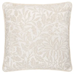 Acorn Tonal Jacquard 50cm Cushion - Ivory