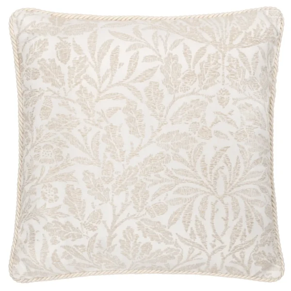 Acorn Tonal Jacquard 50cm Cushion - Ivory by Acorn Tonal Jacquard 50cm Cushion - Ivory from