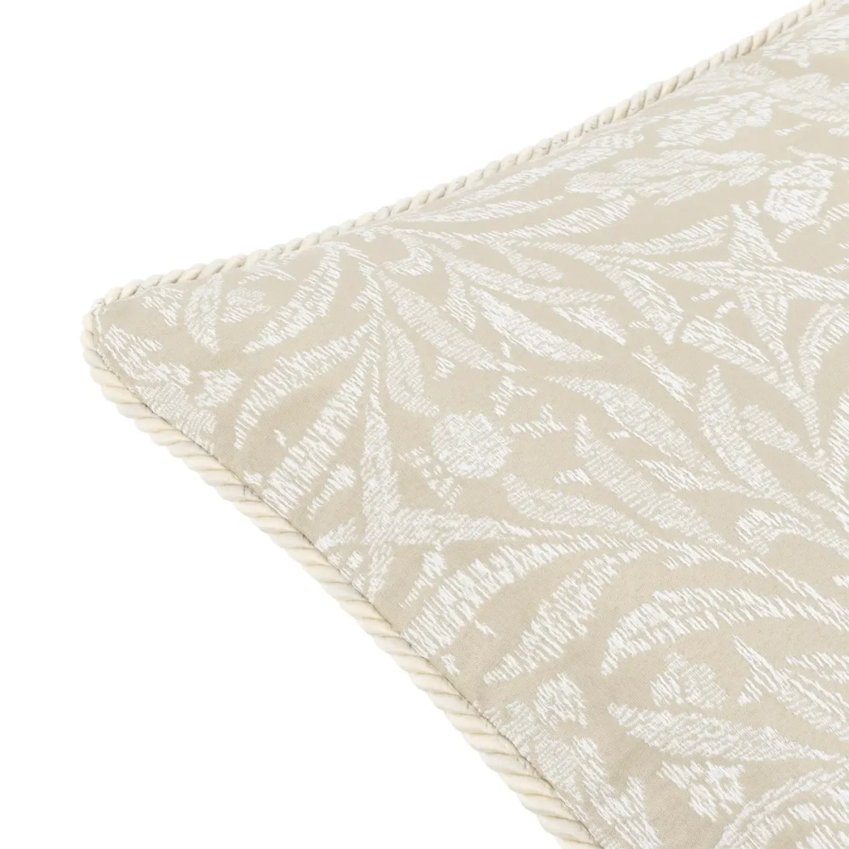 Acorn Tonal Jacquard 50cm Cushion - Linen from