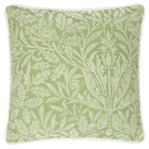 Acorn Tonal Jacquard 50cm Cushion - Sage