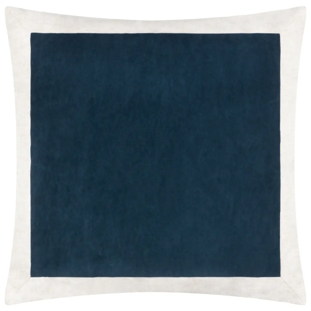 Auden Linen Velvet 50cm Cushion - Indigo from