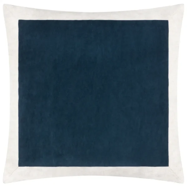 Auden Linen Velvet 50cm Cushion - Indigo by Auden Linen Velvet 50cm Cushion - Indigo from